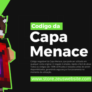 CÓDIGO CAPA MINECRAFT MENACE