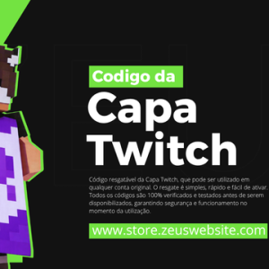 CÓDIGO CAPA MINECRAFT DA TWITCH