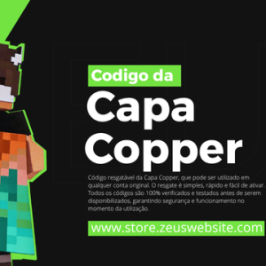 CÓDIGO CAPA MINECRAFT COPPER